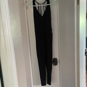 Free People Black Jumpsuit